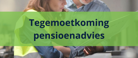 Tegemoetkoming advieskosten pensioenregeling